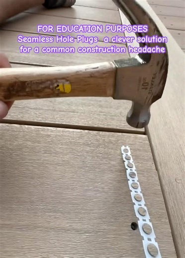 Deck Fastener System #DeckBuilding #shorts #ConstructionHacks #Satisfying #Home #DIY #Carpenter
