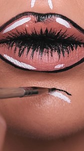 9.8K views · 26 reactions | Who needs regular lips when you can turn them into art?  | Burst Out Loud | Facebook