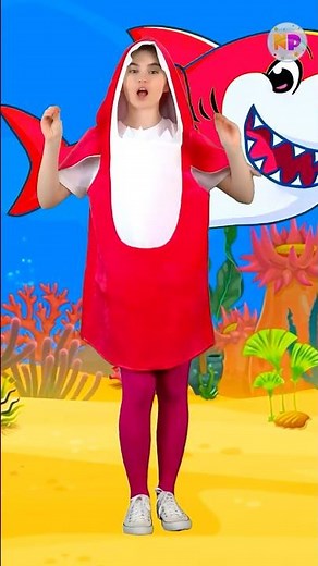 Shark Finger Family 🦈 Ocean Animals Song | #Shorts