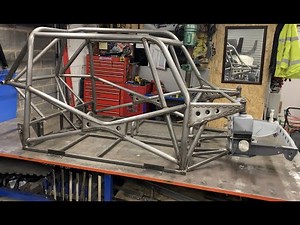 Two seater classic mini spaceframe tube chassis