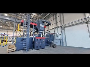 VZ, Coil springs shot peening machine