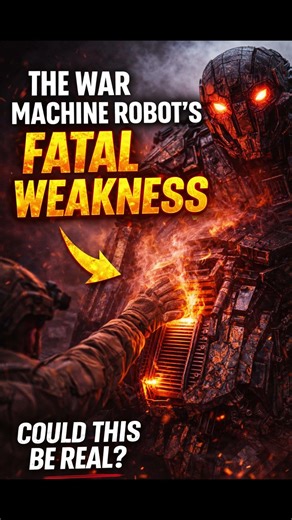 The War Machine Robot’s Fatal Weakness - The Real Science of Sci-Fi #shorts