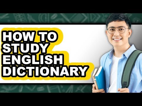 How to Study English Dictionary - Easy Method Guide