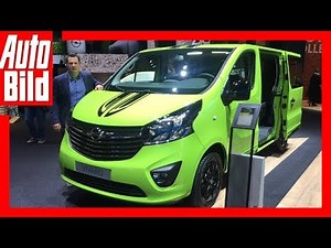 Opel Vivaro (IAA 2017) Review/Details/Explanation
