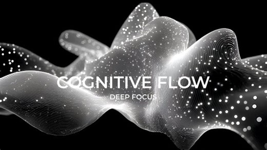 【认知流】高效率能量音乐补给 - 40Hz单音Gamma 清晰思考 高效处理｜脑雾清理波 深度专注 学习背景音乐