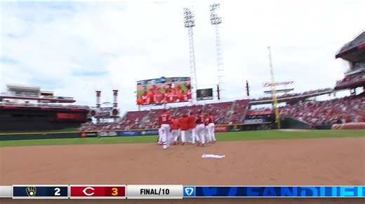 119K views · 2.6K reactions | A WALK-OFF WIN FOR THE REDS  | MLB | Facebook