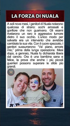 La piccola Nuala e la forza che commuove il mondo