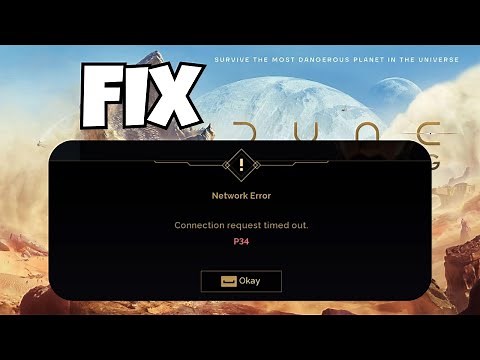 Fix “Connection Limited Timed Out P34” Error in Dune Awakening