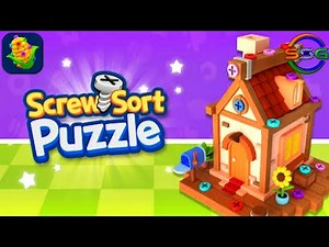 Screw Sort Puzzle Pin Jam 3D - Gameplay Walkthrough (Android)
