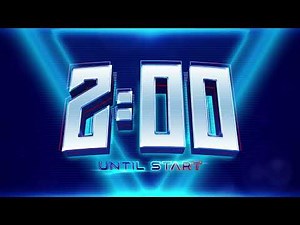 5-Minute Countdown Blue Future Gamer Arcade Streaming Timer