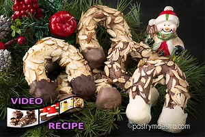 German almond crescents - Mandelhörnchen, Pastry Maestra
