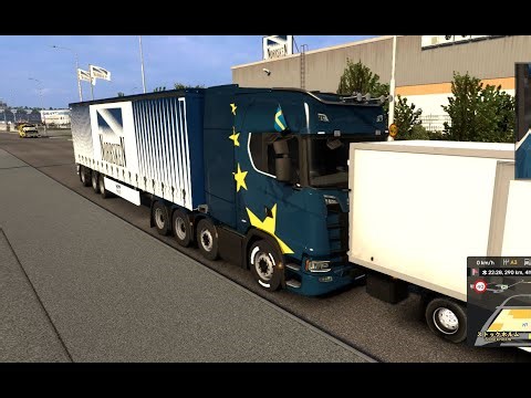 1.57アプデ！SCANIA暴走生ライブ｜Euro Truck Simulator 2｜#11