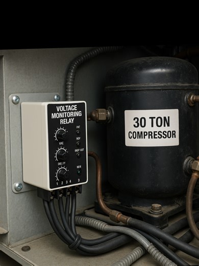 Voltage Monitoring Relay: Protect Your Compressor Investment