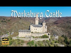 Marksburg Castle - Germany 4K