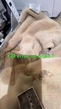 CHW9160GW Whirlpool no drain F21-fixed ! #laundrylife #commerciallaundry