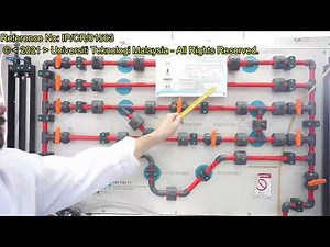 Demonstration on Experiment of Minor Losses in Pipe