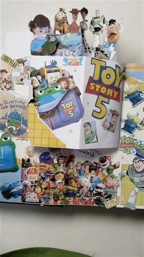 Creating a Toy Story Pop-Up Book