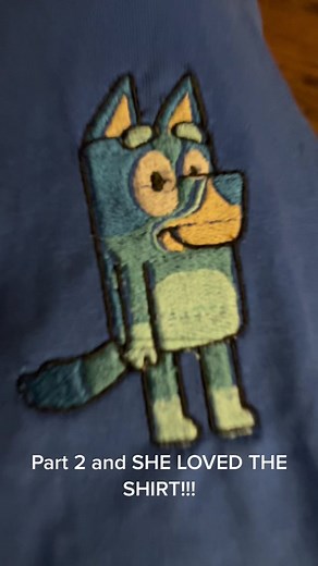 #bluey #embroidery #stitchartist1 #embrilliance #embrilliancedigitizing