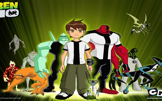 Ben10少年骇客第一集 小班获得手表变身成为外星英雄_哔哩哔哩_bilibili