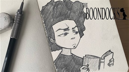 Quick Sketching Huey Freeman — The Boondocks