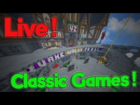Playing the Classic Games on Hypixel LIVE with Viewers!