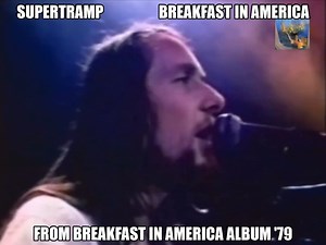 Supertramp - Breakfast In America ........... Video Clip '79 A.A.C. Audio // I edited the video to make it visually at a good quality If you want to follow my public videos, press the follow button 🎸 https: //www.facebook.com/VladoSimunovicRock 🔊 Breakfast in America is a Supertramp music track released in June 1979 and extracted from the album of the same name. Genre: Art Rock, Progressive Rock, Pop Rock | Rock_N_Roll_Fantasy V.S.Rock