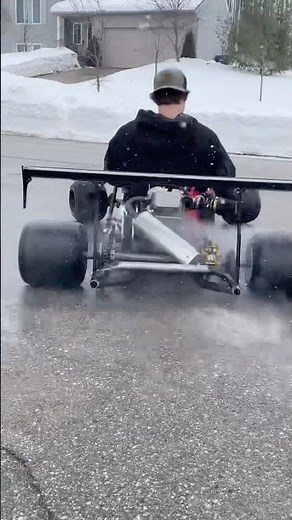 18 HP GO KART #gokart #f1 #automobile #car #auto #drifting #snow
