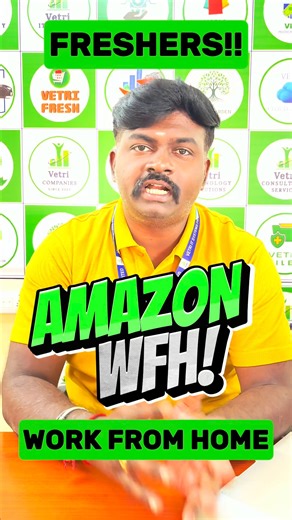 Vetri Consultancy Services on Instagram: "😍VETRI CONSULTANCY SERVICES (VCS)🥳 ✅Company - Amazon ✅Role - Freshers - Customer Support - Voice - Candidates with BPO experience Can also Apply ✅Job Role in Website - Virtual Customer Support Associate - Telangana, India ✅Job ID - 250121839 ✅Domain - Customer Support - Voice Process ✅Job Location - Remote - Work From Home ✅Type of Interview - Online Assessment ✅Salary - 3.5LPA - 4.5LPA 🤝🏼Eligibility ✅Eligible: UG & PG Arts & Science Graduates Eligib