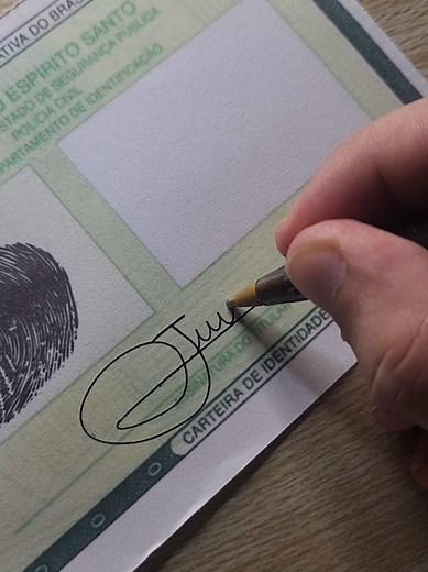 Letra J para Assinatura Personalizada