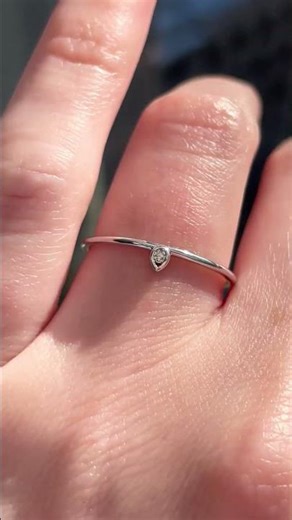 Diamond Bezel Ring | Rosados Box Ultra Petite Joy Diamond Bezel Ring