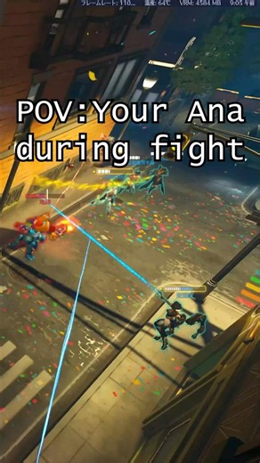 POV: Your Ana during fight - Overwatch Funny Moments
