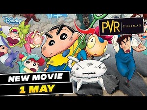 🤩Shin-chan the Movie: Our Dinosaur Diary Coming On PVR on 1st May! Shinchan New movie in india