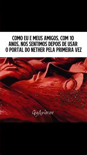 A primeira vez no nether do minecraft é inesquecível