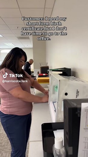 Need a birth certificate, but can't make it to our office? Purchase certified birth certificates on our website! Visit us at cclerk.hctx.net. #hccotips #harriscountyclerksoffice #birthcertificate #vitalrecords #hcco #houstontx #onlineaccess