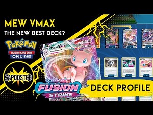 Mew VMAX Deck Profile Fusion Strike Decklist with Genesect V (Pokemon TCG)