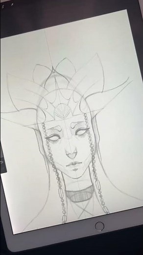 How to turn on and off Symmetry Tool in Procreate