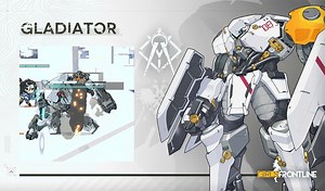 This unit has moderate armor and force field values. Though its initial damage reduction is insignificant, the force field will keep regenerating and getting stronger, so a prolonged battle is not a good idea if your echelon in incapable of breaking through its defenses. HOC support is strongly recommended. This is a unit abandoned in Tallinn. It attacks as a melee unit equipped with heavy armor. Related to the mysterious faction. #GirlsFrontline | Girls’ Frontline