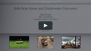 CCOM Seminar - Side Scan Sonar and Underwater Discovery - Gary Kozak