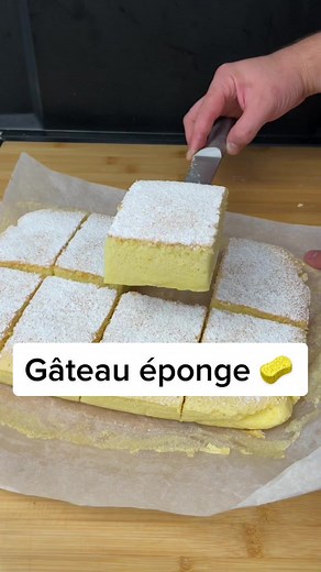 Gâteau éponge 🧽 #gateaueponge #cakejaponais #recette #recettefacile #genoise #armandhasanpapaj