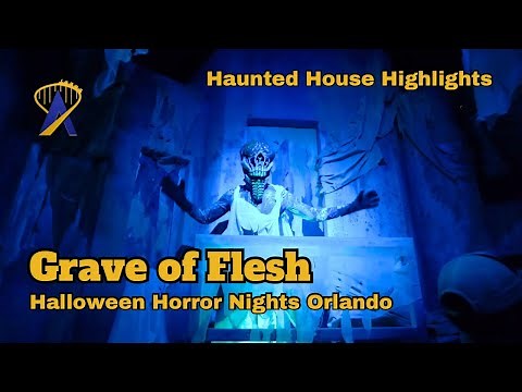 Grave of Flesh Haunted House at Halloween Horror Nights Orlando 2025