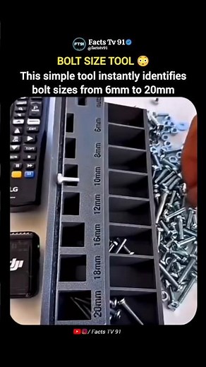 This Tool Instantly Identifies Bolt Sizes 😳