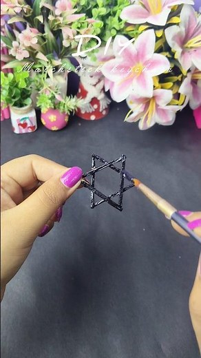 diy matchstick keychain ✨ #diy #craft #handmade #artandcraft #diyideas #shorts #youtubeshorts