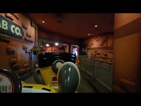 Roger Rabbit's Car Toon Spin Located in Mickey's Toontown at Disneyland Park Anaheim May 2025 POV