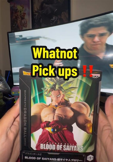 @Whatnot pick ups ! & Surprising my fiancé @rosieboo 💙 #labubu #dragonball #Haul #anime #broly #fyp #collector #unboxing