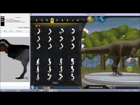 How to Make A T rex in Spore Part 2