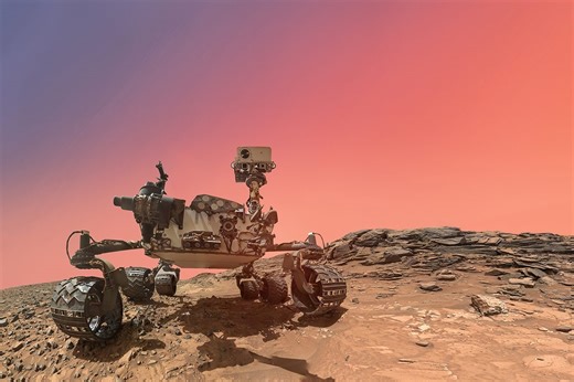 Artificial Intelligence just drove NASA's robotic rover on Mars for the first time | BBC Sky at Night Magazine