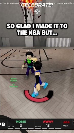 Ja Morant Wanna Be 💔😭 | #roblox #practicalbasketball #viral #shorts