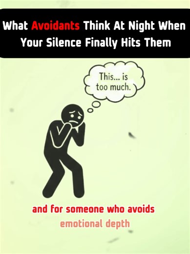 Understanding Avoidants: What They Think in Silence