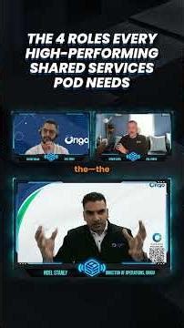 The 4 Roles Every High-Performing Shared Services Pod Needs