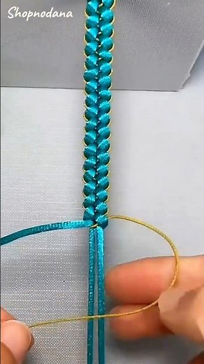 💍Mesmerizing Braided Ribbon Bracelet -Easy DIY Tutorial for a Stunning Look! #diy #bracelet #craft